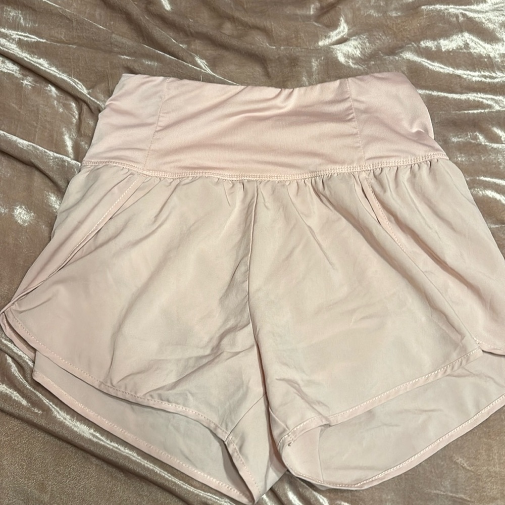 pink love tree shorts
